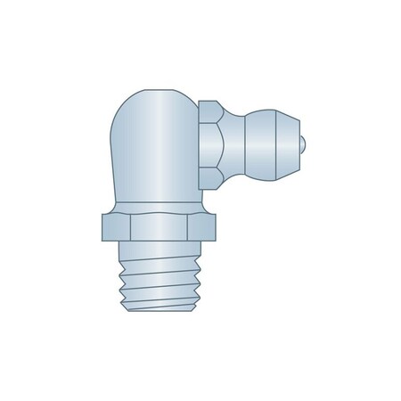 Heritage Industrial Grease Fitting, M8mm, x1.25 90D CS Z3 H2114Z3